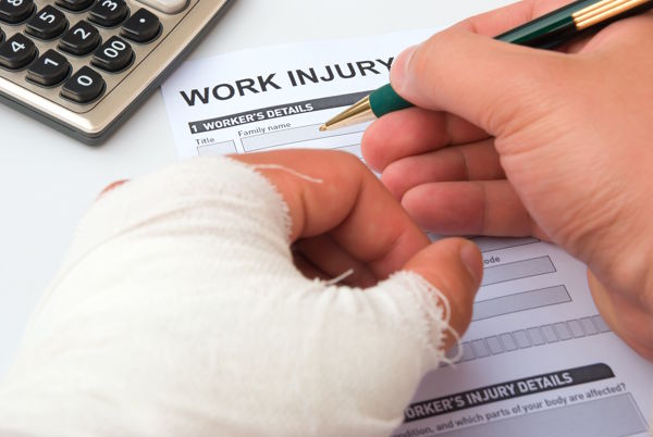 filling a work injury claim